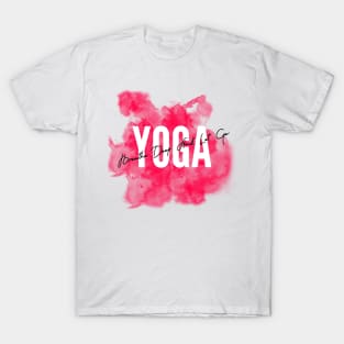 yoga shirt | Breath deep T-Shirt